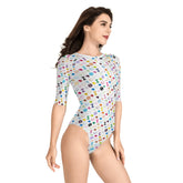NaiVuitton Long Sleeve Swimsuit (XS-2XL)