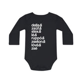 AKPH "Lé" Baby Long-Sleeve Organic Bodysuit (2 colors | 4 sizes)
