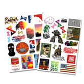 ESSAIDE premium COLOR A4x2 sticker sheet (aláírtak)