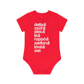 AKPH "Lé" Baby Organic ShortSleeve Bodysuit (5colors | 5 sizes)