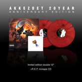 Akkezdet 20th anniversary 12" double LP + ajándék R.E.P. mixtape CD
