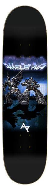 Akkezdet cover skate deck (12 sizes and shapes)