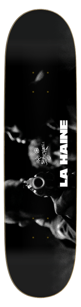 La HAINE "Saiid tagged Gun" skate deck (12 sizes and shapes)