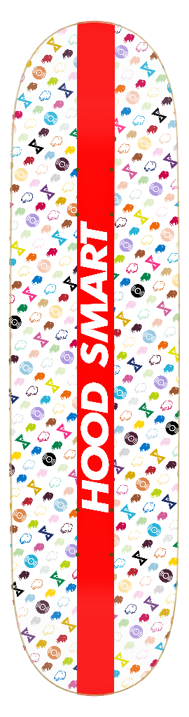 Essaide "NaiVuitton HoodSmart" skate deck(10 sizes and shapes)