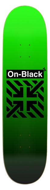 OnBLACK™ GRNBLK skate deck (12 sizes and shapes)
