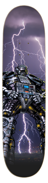 Essaide "Transphormer" purp skate deck (12 sizes and shapes)