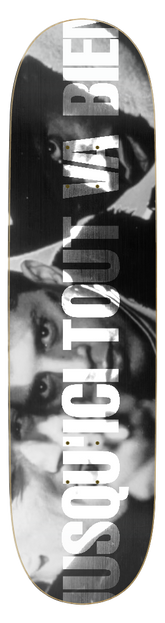 La HAINE "Va Bien" skate deck (12 sizes and shapes)