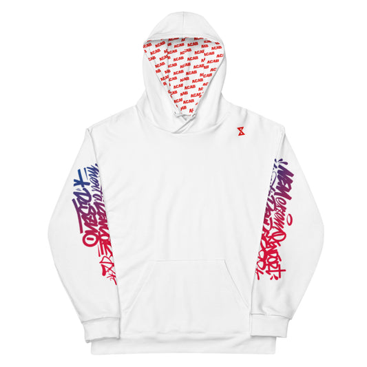Essaide "Rendőr az Disznó" ACAB unisex Hoodie (2XS-6XL)
