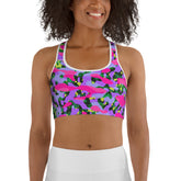 ESSAIDE 24 Camo Sports bra