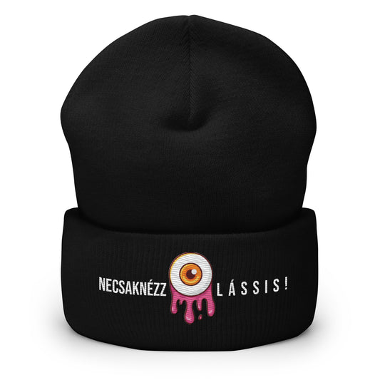 ESSAIDE "Necsaknézzlássis" cuffed beanie (12 colors)