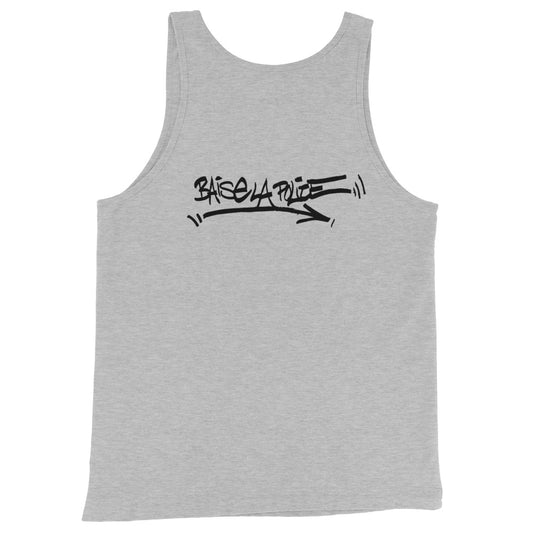 La HAINE "Baise La Police" x Saiid tag tank top