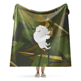 BuffaLOVE Camo Medicine sherpa blanket (3 sizes)