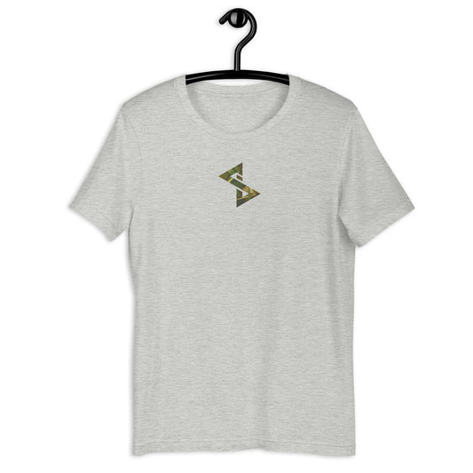 ESSAIDE small camo logo tee (14 colors | S-5XL)