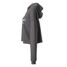 Kép betöltése a galériamegjelenítőbe: La HAINE "Basie La Police" printed crop hoodie (4 colors | S-2XL)