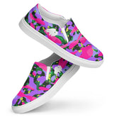 24 Camo BuffaLOVE slip-on canvas shoes
