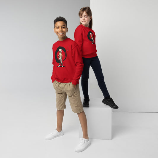 AKPH "ZenBud kid" Youth crewneck sweatshirt (XS-XL)