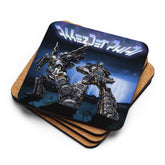 Akkezdet cork-back coaster