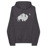 ESSAIDE embroidered BuffaLove eco raglan hoodie (XS-3XL | 5 colors)