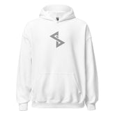ESSAIDE logo Unisex Hoodie WHT (S-5XL)