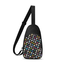 Kép betöltése a galériamegjelenítőbe: NaiVuitton BLK Chest Bag
