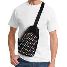 Kép betöltése a galériamegjelenítőbe: NaiVuitton BLK Chest Bag
