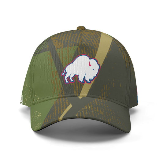 Camo BuffaLOVE NRA Phorever AOP Baseball Cap