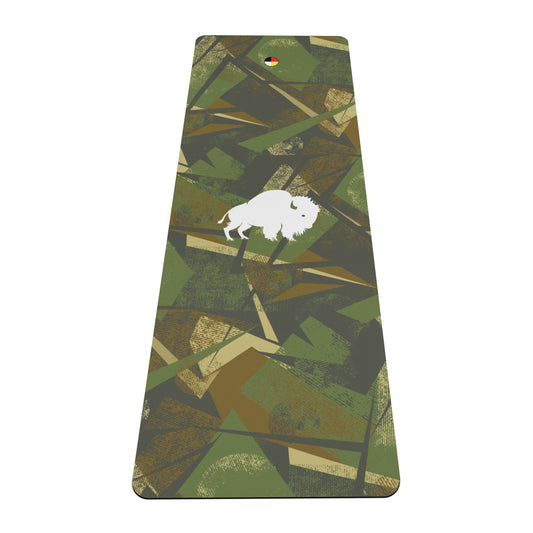 Camo BuffaLOVE Medicine 4mm premium Yoga Mat