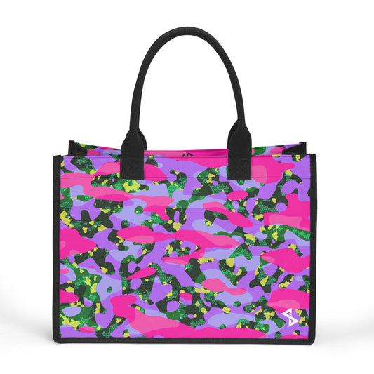 BuffaLOVE 24 Summer Camo canvas tote bag