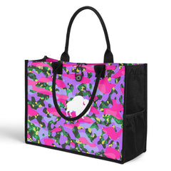 BuffaLOVE 24 Summer Camo canvas tote bag