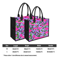 BuffaLOVE 24 Summer Camo canvas tote bag