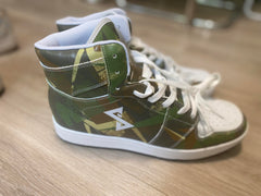 -60% ESSAIDE Camo high top bball kicks (gyári hibás)