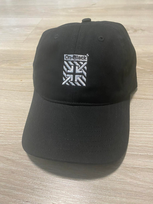 -40% OnBLACK™ 100%organic cotton dad hat black (egyszeri mintapéldány)