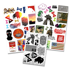 ESSAIDE premium pack sticker sheet (aláírtak)