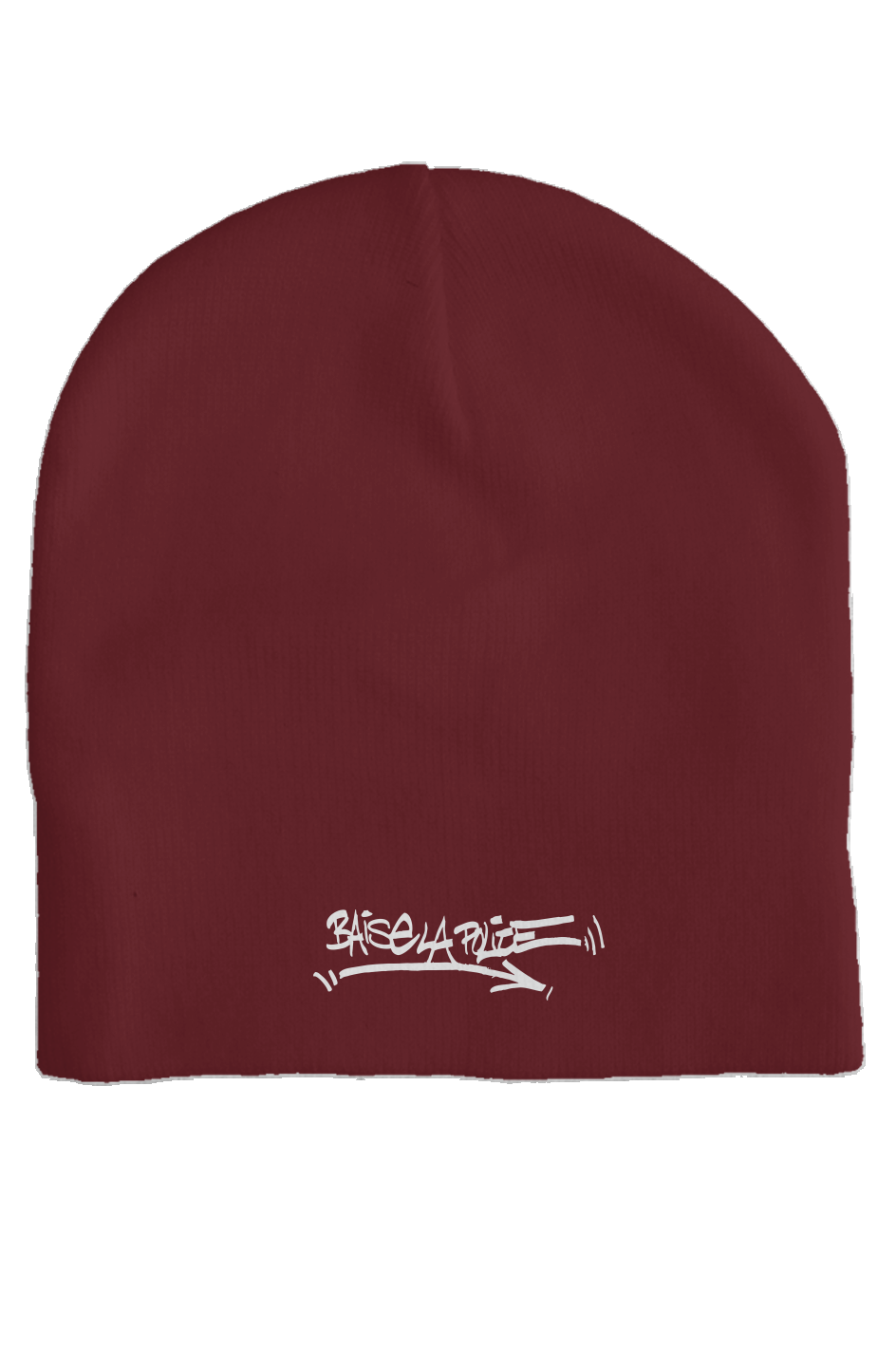 La HAINE "Baise La Police" dark skull caps