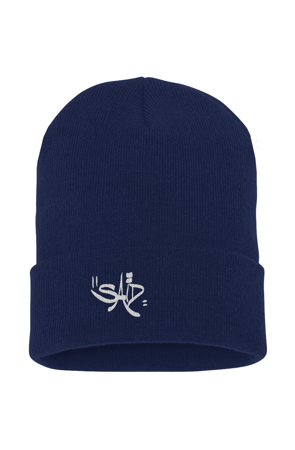 La HAINE "Saiid tag" cuffed beanie