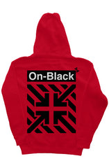 OnBLACK™ back heavyweight pullover hoodie