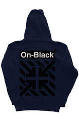 OnBLACK™ back heavyweight pullover hoodie