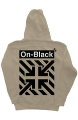 OnBLACK™ back heavyweight pullover hoodie