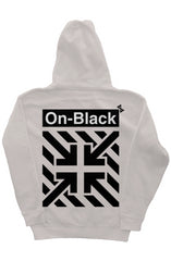 OnBLACK™ back heavyweight pullover hoodie