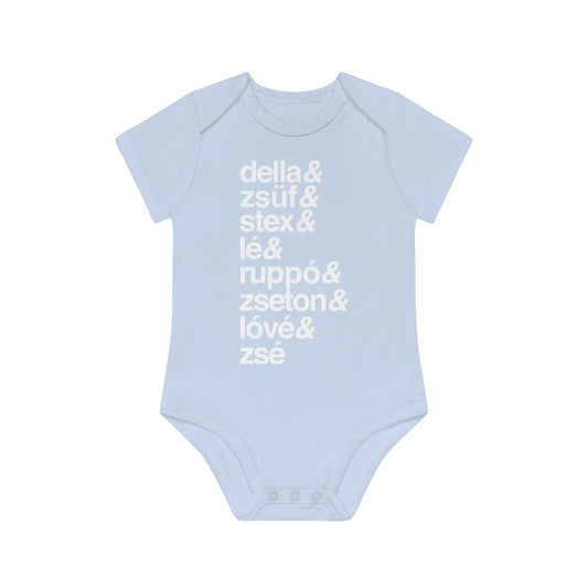 AKPH "Lé" Baby Organic ShortSleeve Bodysuit (5colors | 5 sizes)