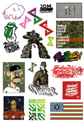 ESSAIDE premium pack sticker sheet (aláírtak)