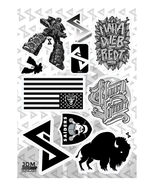 ESSAIDE basic sticker sheet #1