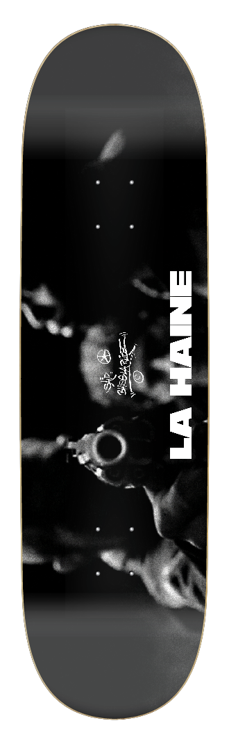 La HAINE "Saiid tagged Gun" skate deck (12 sizes and shapes)