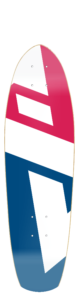 ESSAIDE NRA logo skate deck (12 sizes and shapes)