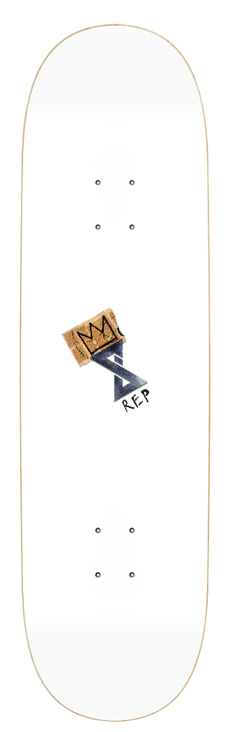 Essaide "REP" cover skate deck  (12 sizes and shapes)
