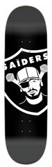 Essaide "SAIIDERS" blk skate deck  (12 sizes and shapes)