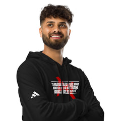 MJ adidas fleece hoodie