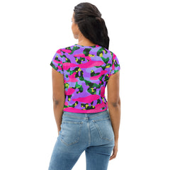 24 Camo Crop Tee I