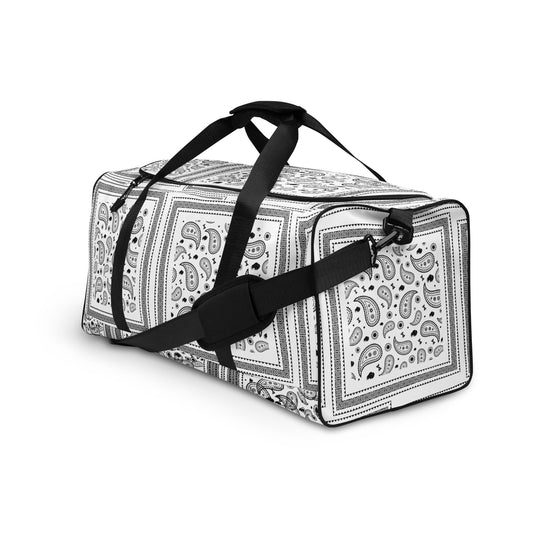 Essaide BuffaLOVE paisley bandana duffle bag