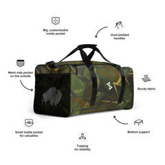 ESSAIDE Camo "HOODSMART" NRA Duffle bag